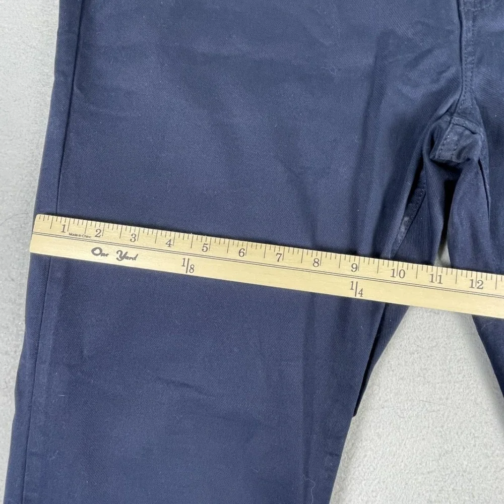 Banana Republic Pants Men 36x29 Navy Traveler Slim Twill 5-Pocket Stretch